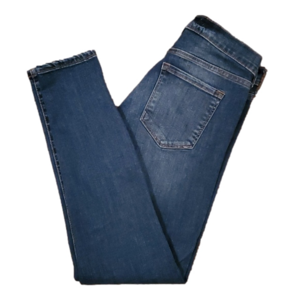 Banana Republic Women's Skinny Ankle Stretch Denim Blue Jeans Size 26